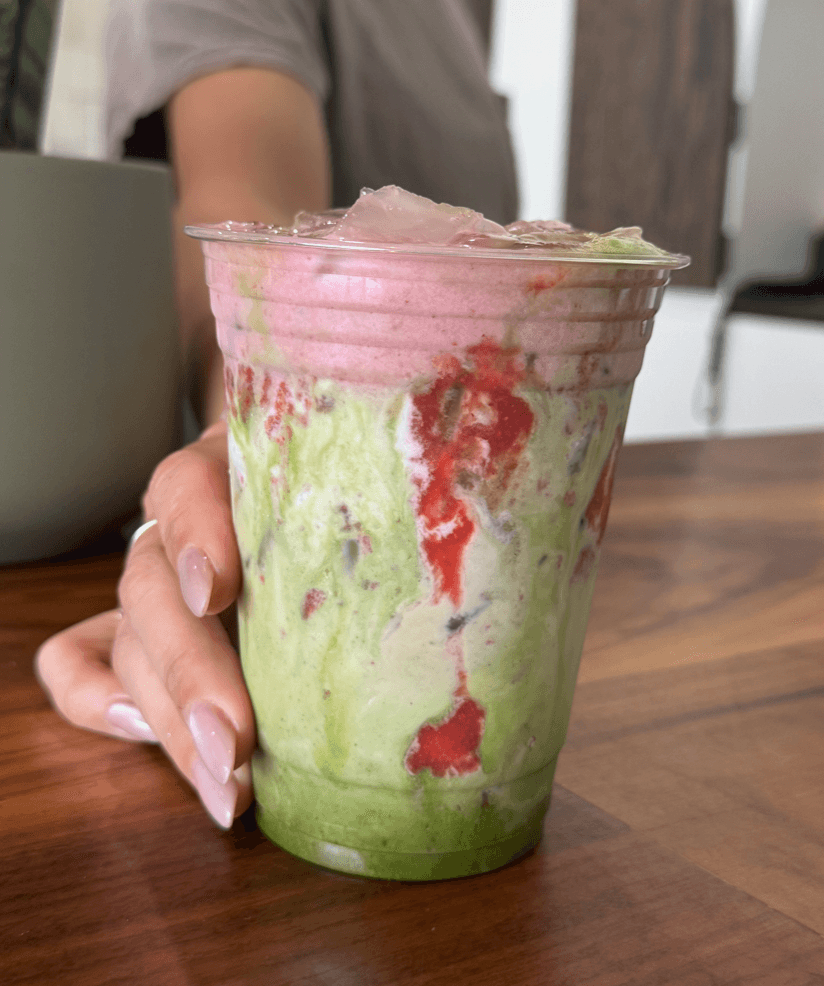 Strawberry Matcha